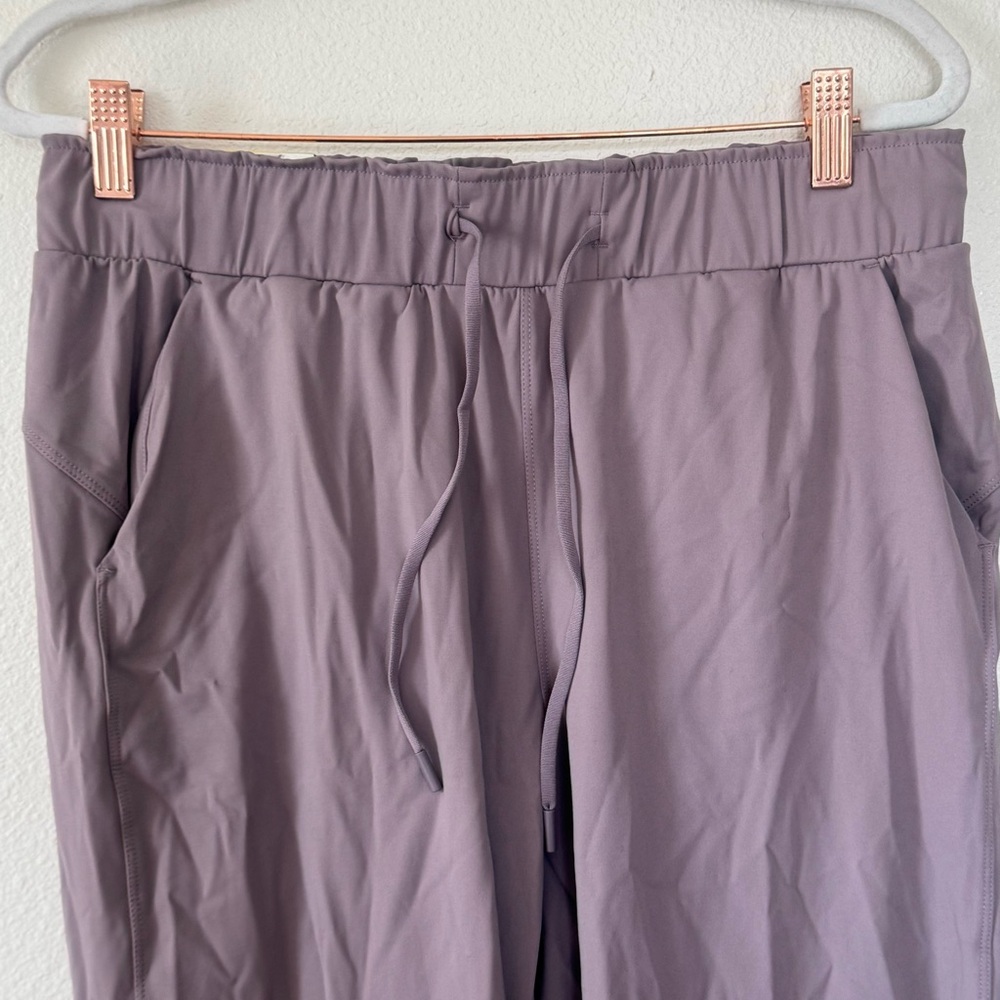 32 Degrees Purple Nylon Lux Capri Crop Pants Lavender Size S NEW - Picture 3 of 11